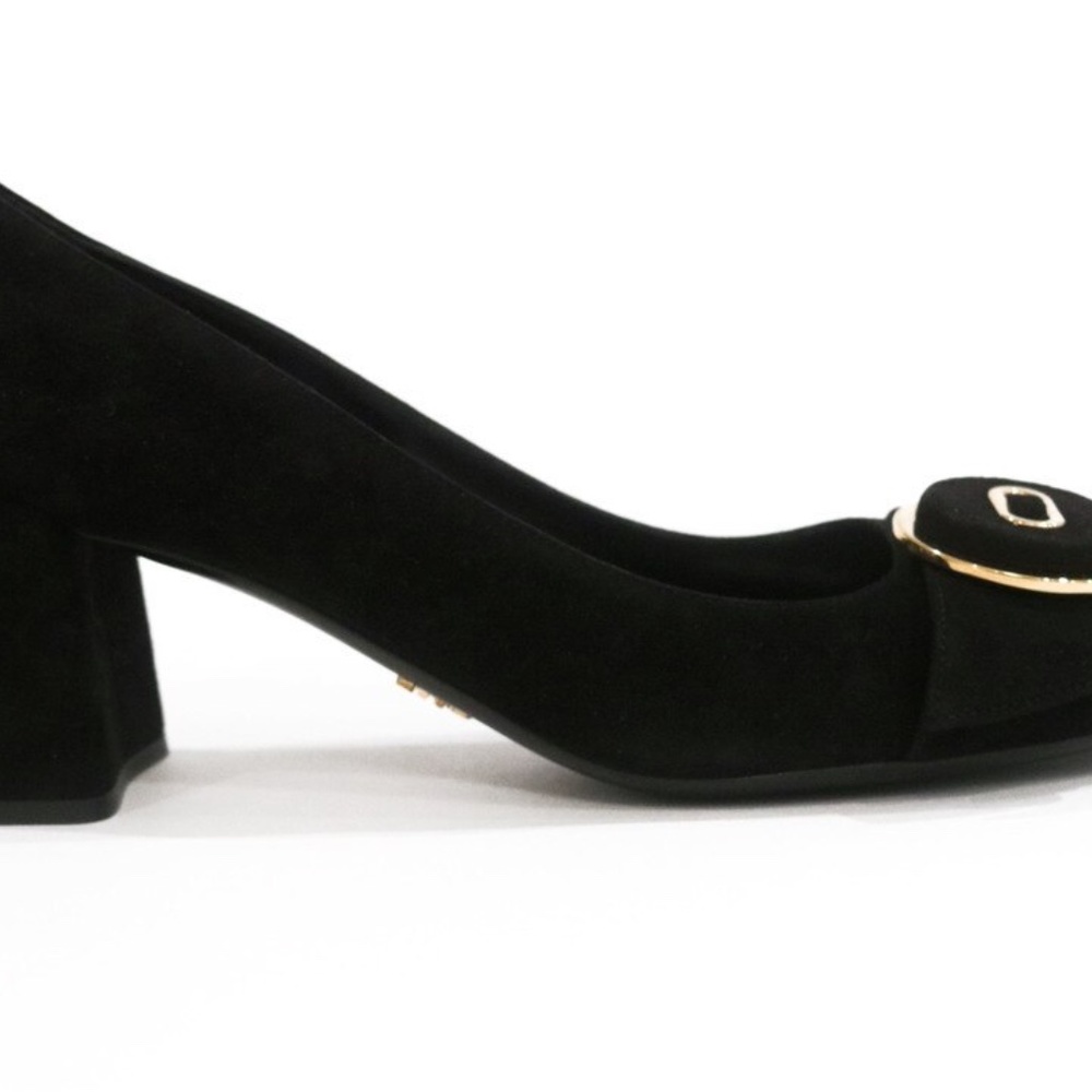 Authentic Prada Button Pump - Size 40.5 - Picture 4 of 15